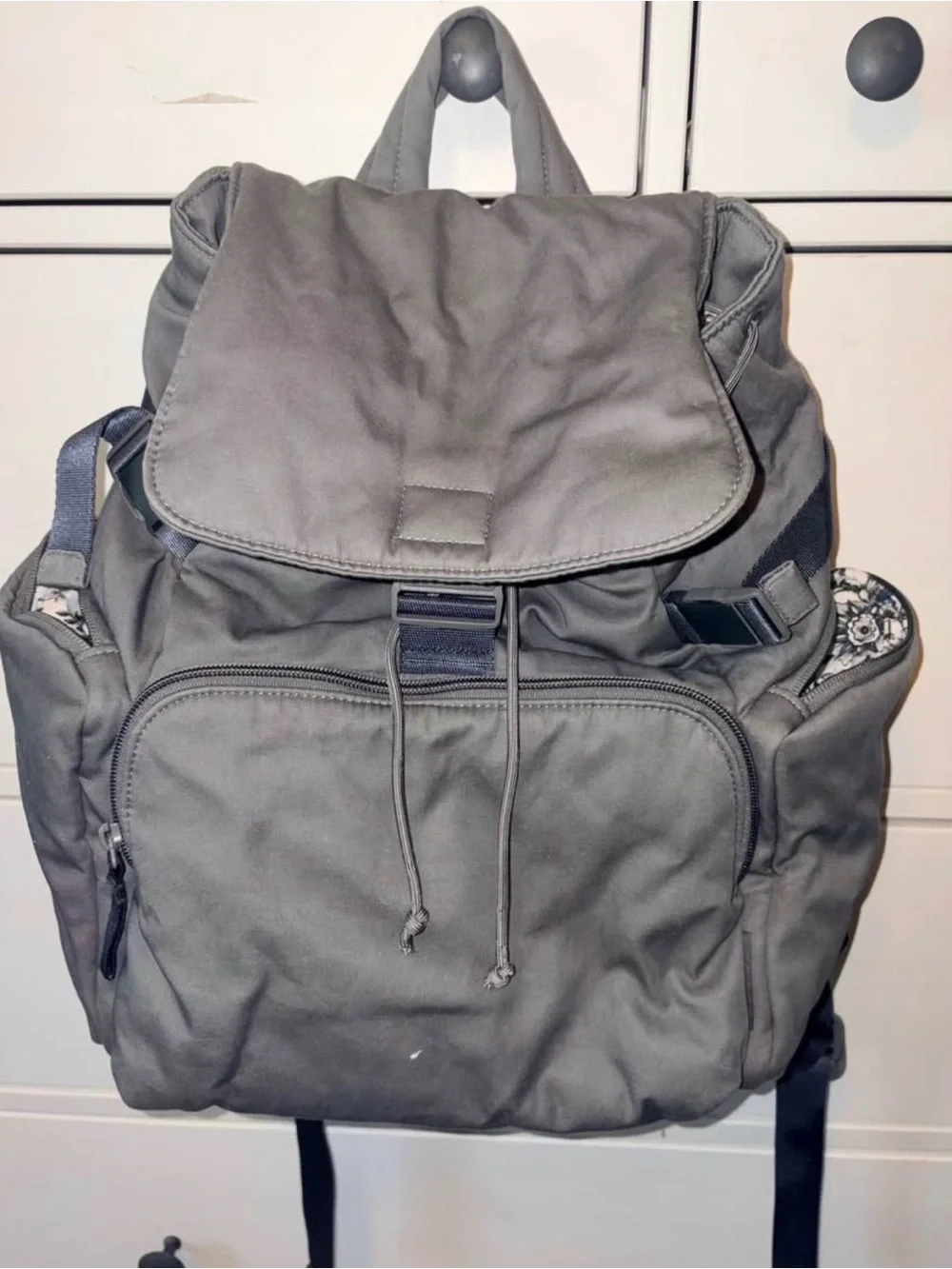 Vera Bradley Charcoal Gray Everyday Backpack